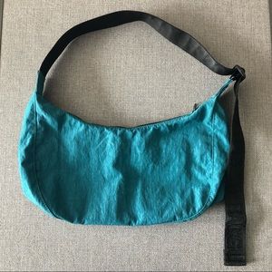 Baggu Crescent Bag Medium Teal Purse